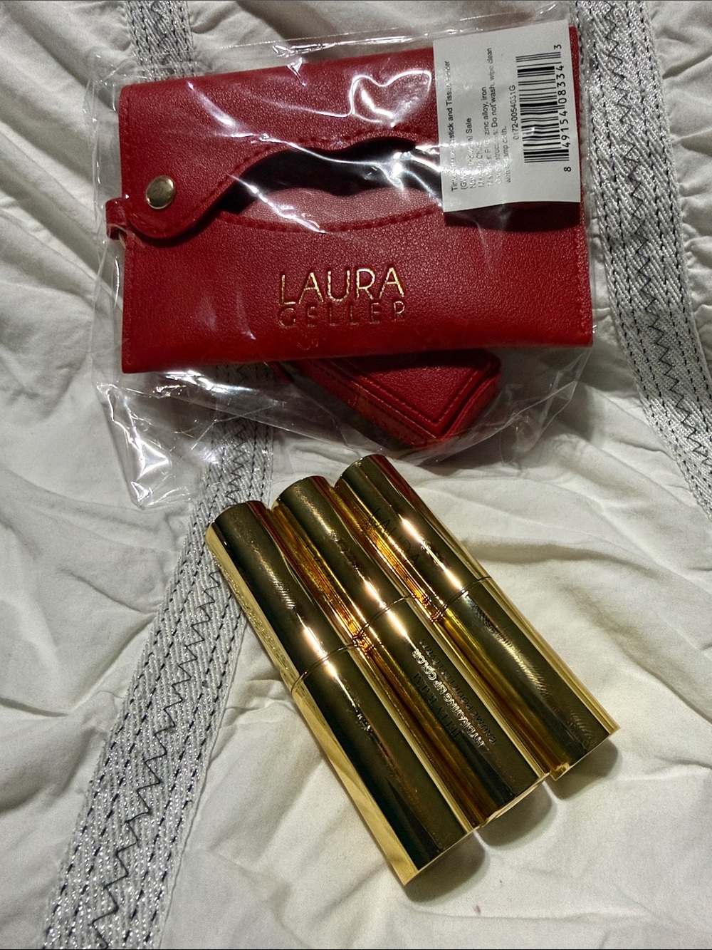 Laura Geller Jelly Balm 3 Pieces with free limited edition keychain